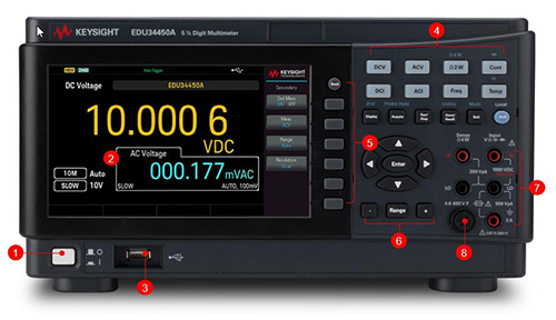 TestEquity: Keysight EDU34450A Dual-Display Digital Multimeter
